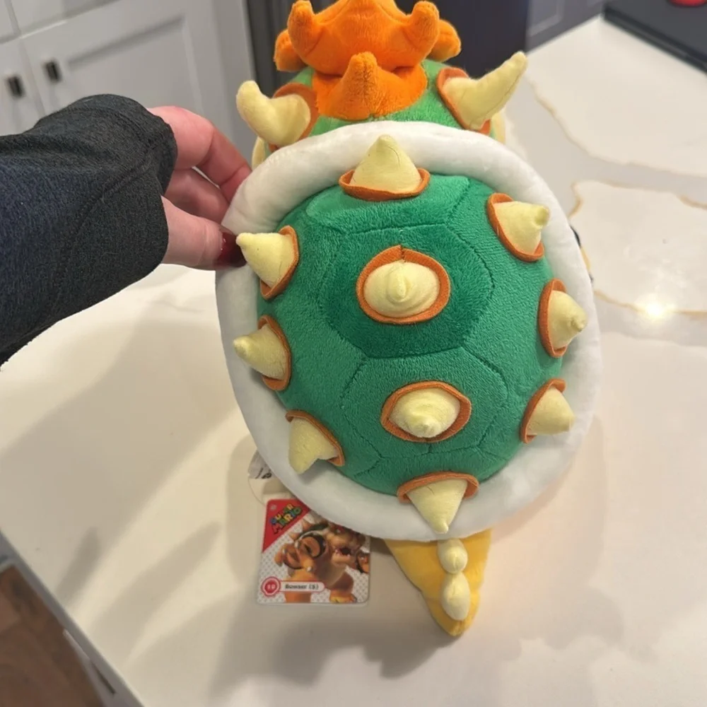 Little Buddy Nintendo BOWSER 10" 2017 All Star Super Mario Collectible Plush NWT - Picture 4 of 7